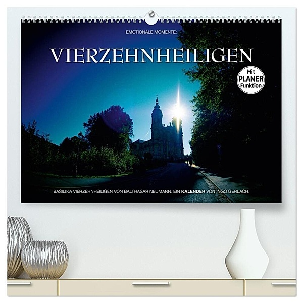 Vierzehnheiligen (hochwertiger Premium Wandkalender 2024 DIN A2 quer), Kunstdruck in Hochglanz, Ingo Gerlach