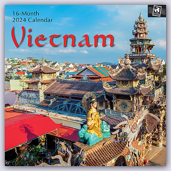 Vietnam 2024 - 16-Monatskalender, The Gifted Stationery Co. Ltd