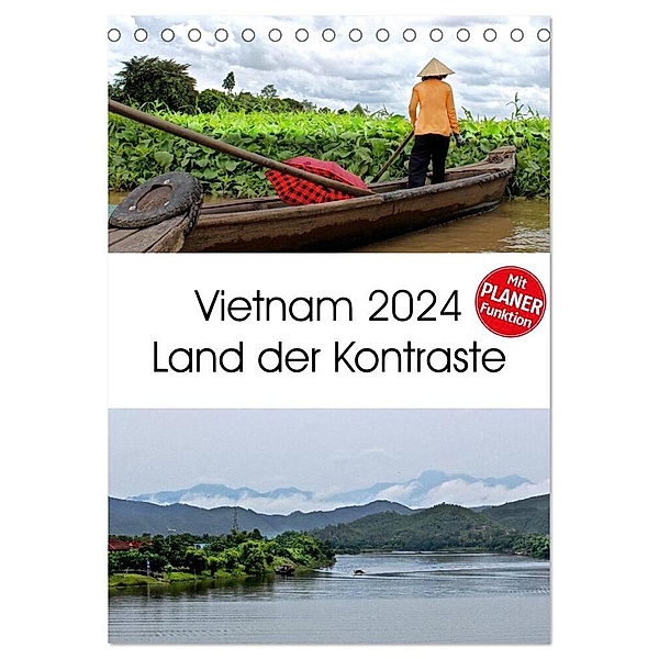Vietnam 2024 Land der Kontraste (Tischkalender 2024 DIN A5 hoch), CALVENDO Monatskalender, Hamburg, © Mirko Weigt