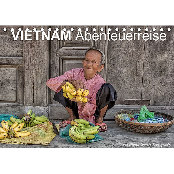 Vietnam Abenteuerreise (Tischkalender 2019 DIN A5 quer), Gloria Correia