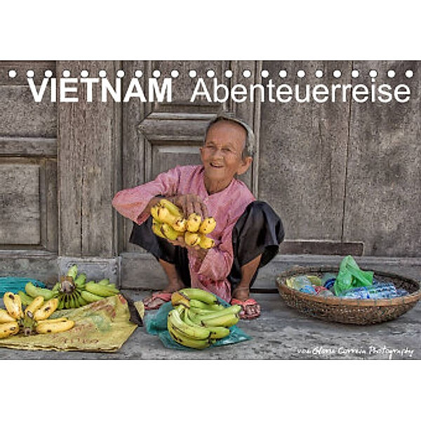 Vietnam Abenteuerreise (Tischkalender 2022 DIN A5 quer), Gloria Correia Photography