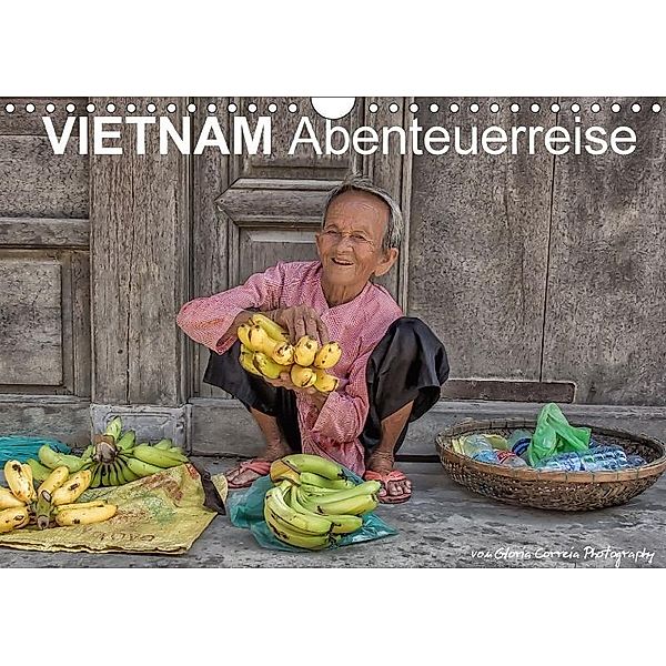 Vietnam Abenteuerreise (Wandkalender 2017 DIN A4 quer), Gloria Correia Photography, Gloria Correia