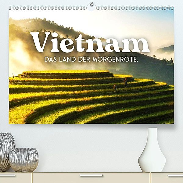 Vietnam - Das Land der Morgenröte. (Premium, hochwertiger DIN A2 Wandkalender 2023, Kunstdruck in Hochglanz), SF