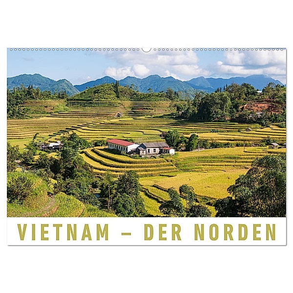 Vietnam - Der Norden (Wandkalender 2024 DIN A2 quer), CALVENDO Monatskalender, Martin Ristl