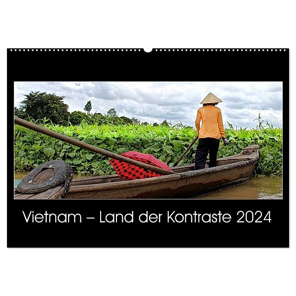 Vietnam - Land der Kontraste 2024 (Wandkalender 2024 DIN A2 quer), CALVENDO Monatskalender, Hamburg, © Mirko Weigt