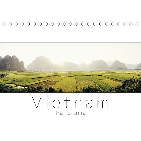 Vietnam Panorama (Tischkalender 2018 DIN A5 quer), studio visuell photography