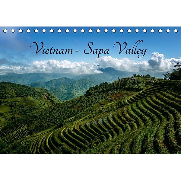 Vietnam - Sapa Valley (Tischkalender 2018 DIN A5 quer) Dieser erfolgreiche Kalender wurde dieses Jahr mit gleichen Bilde, Joerg Gundlach