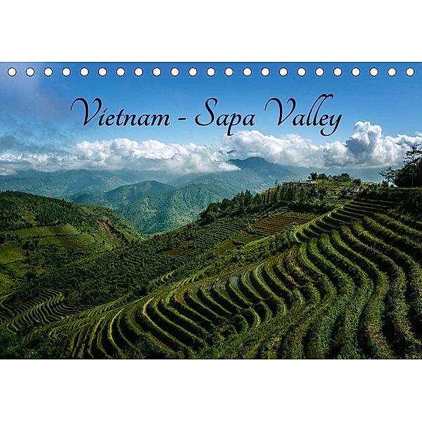 Vietnam - Sapa Valley (Tischkalender 2021 DIN A5 quer), Joerg Gundlach