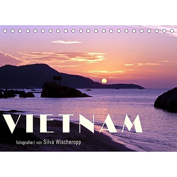 VIETNAM (Tischkalender 2023 DIN A5 quer), Silva Wischeropp