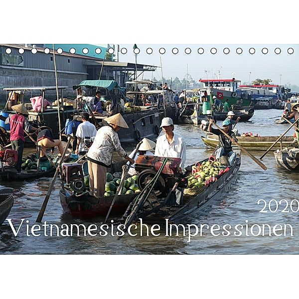 Vietnamesische Impressionen (Tischkalender 2020 DIN A5 quer), Stefanie Goldscheider