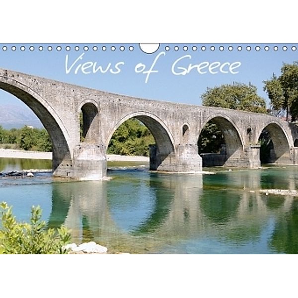 Views of Greece (Wall Calendar 2017 DIN A4 Landscape), Vassilis Korkas