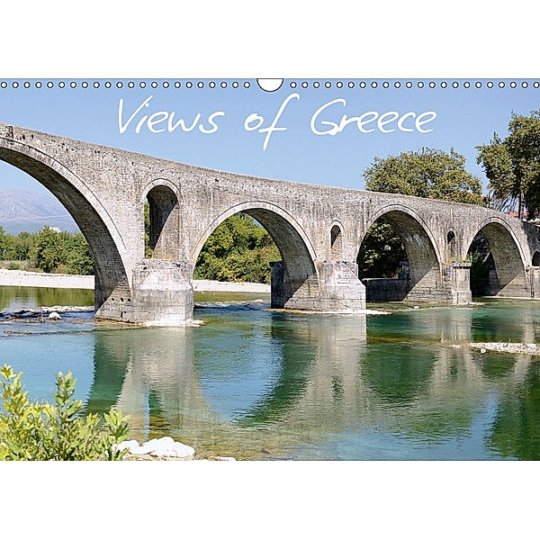 Views of Greece (Wall Calendar 2019 DIN A3 Landscape), Vassilis Korkas Photography
