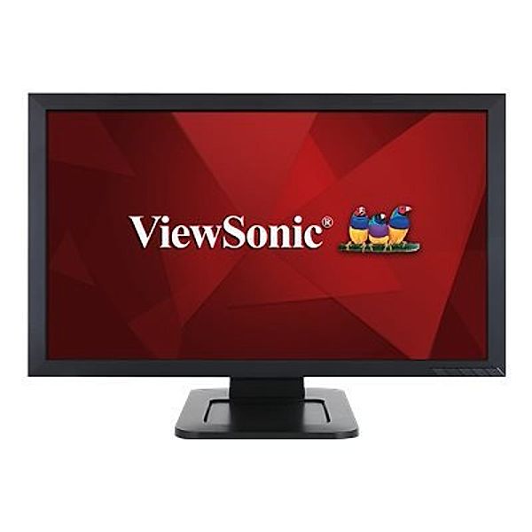 VIEWSONIC TD2421 60,96cm 24Zoll 1.920x1.080 SuperClear Two points touch monitor 5ms 200nits VGA DVI HDMI