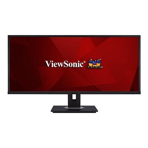 VIEWSONIC VG3448 86,3cm 34Zoll 21:9 TFT 3440x1440 SuperClear VA Monitor 2xHDMI DisplayPort USB Speakers height adjustable stand