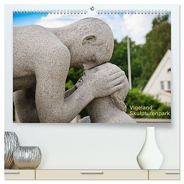 Vigeland (hochwertiger Premium Wandkalender 2024 DIN A2 quer), Kunstdruck in Hochglanz, Andrea Koch