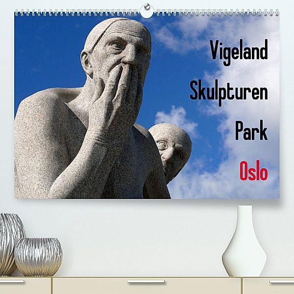 Vigeland Skulpturen Park Oslo (Premium, hochwertiger DIN A2 Wandkalender 2023, Kunstdruck in Hochglanz), Lucy M. Laube