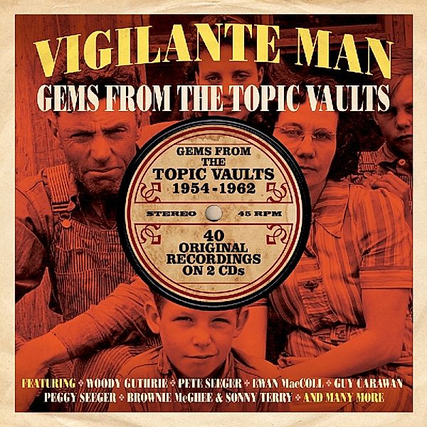 Vigilante Man-Gems From The Topic Vaults 1954-1962, Diverse Interpreten