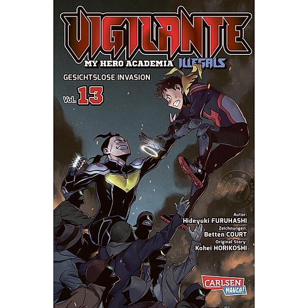 Vigilante - My Hero Academia Illegals Bd.13, Kohei Horikoshi, Hideyuki Furuhashi, Betten Court