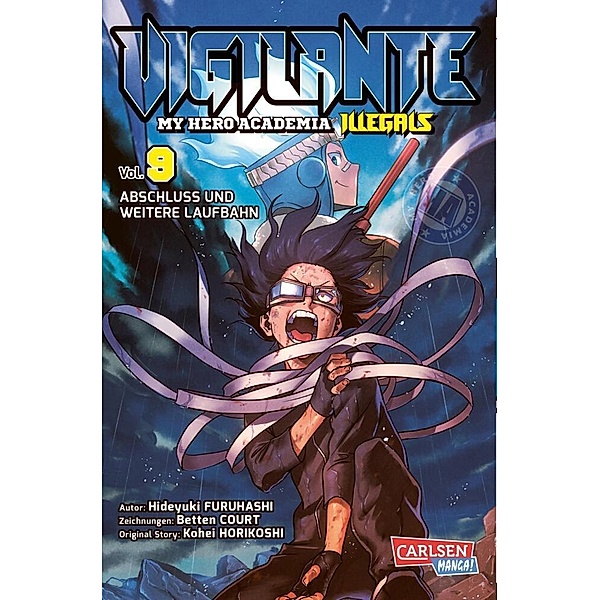 Vigilante - My Hero Academia Illegals Bd.9, Kohei Horikoshi, Hideyuki Furuhashi, Betten Court