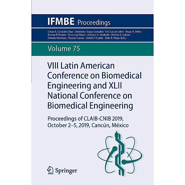 VIII Latin American Conference on Biomedical Engineering and XLII National Conference on Biomedical Engineering / IFMBE Proceedings Bd.75