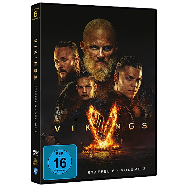 Vikings - Staffel 6, Teil 2, Gustaf Skarsgård,Travis Fimmel Alexander Ludwig