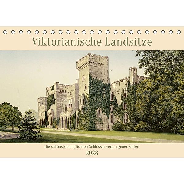 Viktorianische Landsitze (Tischkalender 2023 DIN A5 quer), Marena Camadini