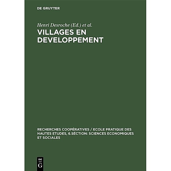 Villages en developpement