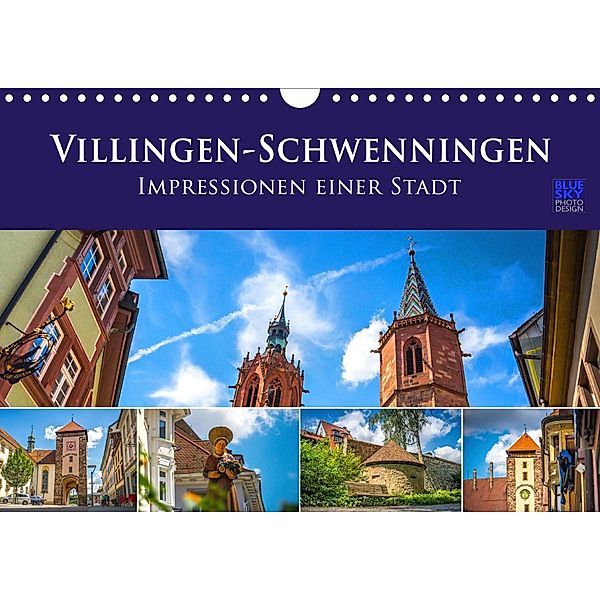 Villingen-Schwenningen - Impressionen einer Stadt (Wandkalender 2021 DIN A4 quer), Marc Feix Photography
