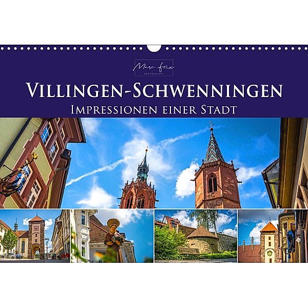 Villingen-Schwenningen - Impressionen einer Stadt (Wandkalender 2021 DIN A3 quer), Marc Feix Photography