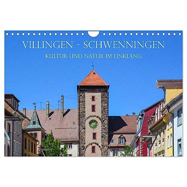 Villingen-Schwenningen - Kultur und Natur im Einklang (Wandkalender 2024 DIN A4 quer), CALVENDO Monatskalender, Stefanie und Philipp Kellmann