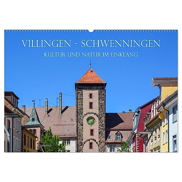 Villingen-Schwenningen - Kultur und Natur im Einklang (Wandkalender 2024 DIN A2 quer), CALVENDO Monatskalender, Stefanie und Philipp Kellmann