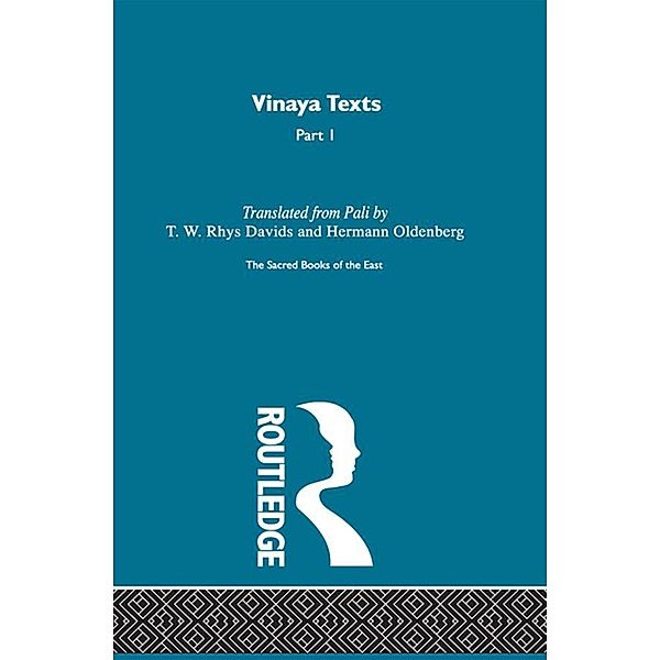 Vinaya Texts, F. Max Muller
