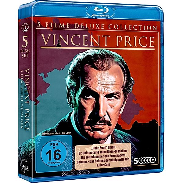 Vincent Price - Deluxe Collection (5 DVDs), Vincent Price, Boris Karloff, Clint Walker