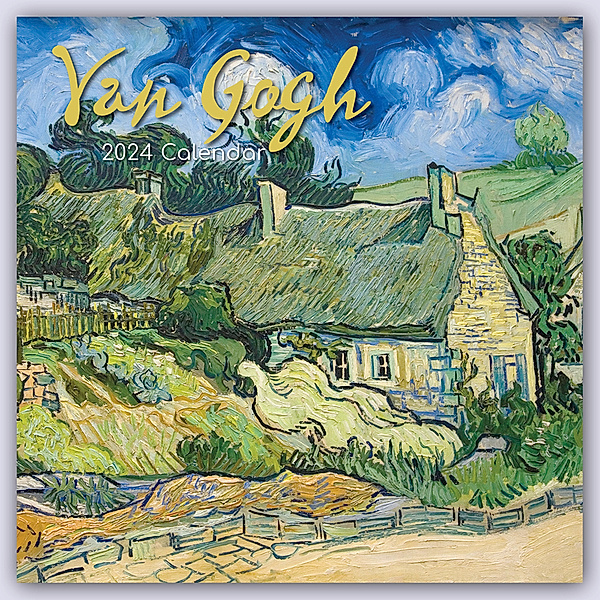 Vincent van Gogh 2024 - 16-Monatskalender, Gifted Stationery Co. Ltd