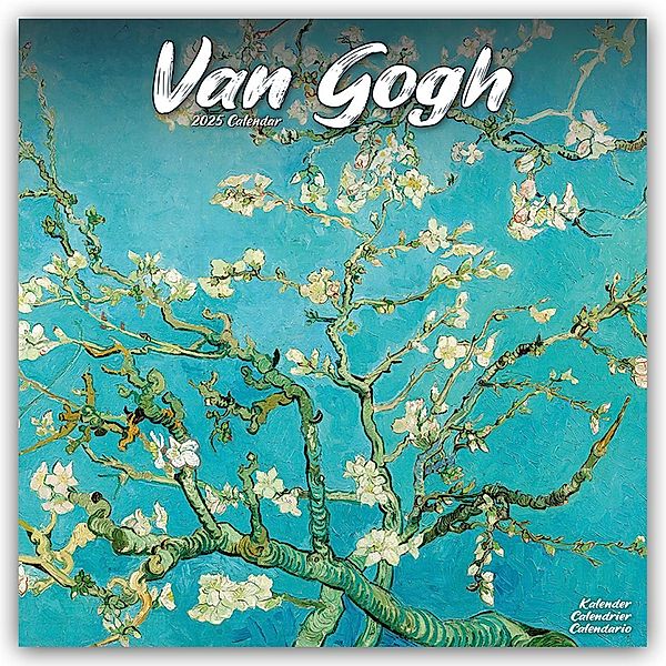 Vincent van Gogh 2025 - 16-Monatskalender, Avonside Publishing Ltd