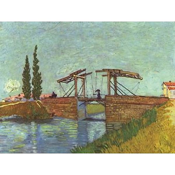 Vincent Willem van Gogh - Die Anglois-Brücke bei Arles (Die Zugbrücke) - 100 Teile (Puzzle)