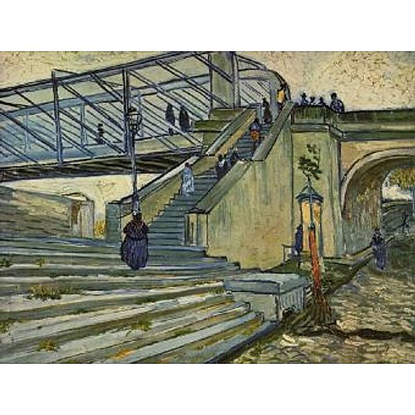 Vincent Willem van Gogh - Die Brücke von Trinquetaille - 100 Teile (Puzzle)
