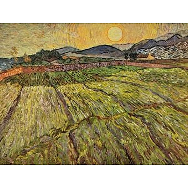 Vincent Willem van Gogh - Landschaft mit gepflügten Feldern - 200 Teile (Puzzle)