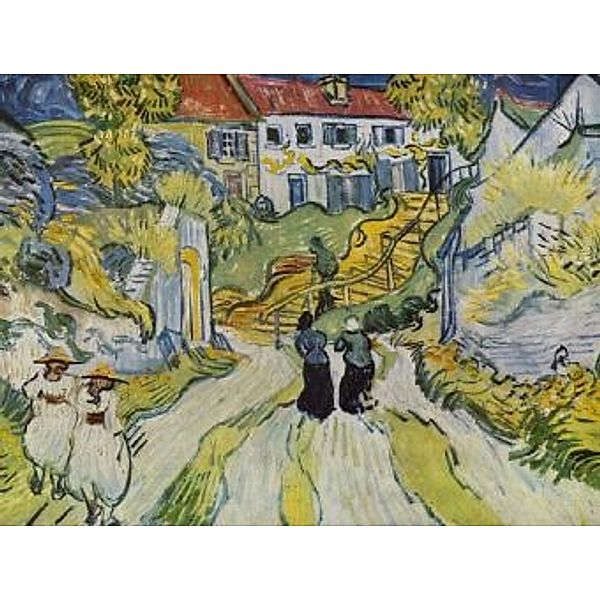 Vincent Willem van Gogh - Straße und Weg in Auvers - 1.000 Teile (Puzzle)