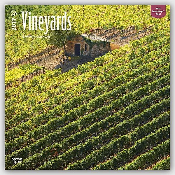 Vineyards - Weinberge 2017 - 18-Monatskalender