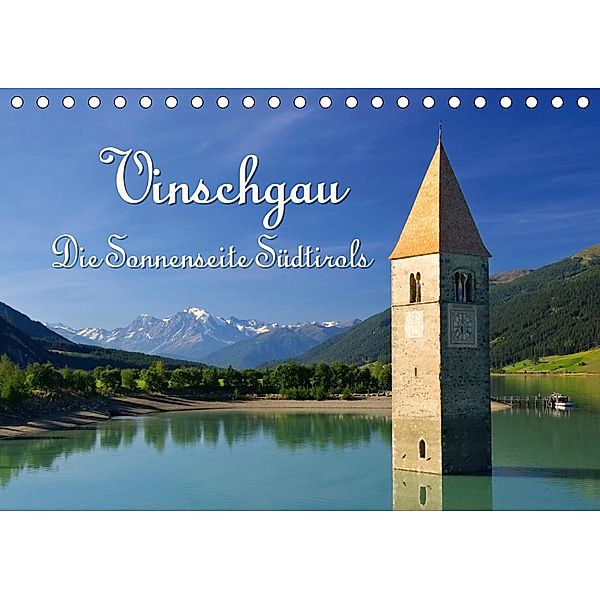 Vinschgau - Die Sonnenseite Südtirols (Tischkalender 2020 DIN A5 quer), LianeM