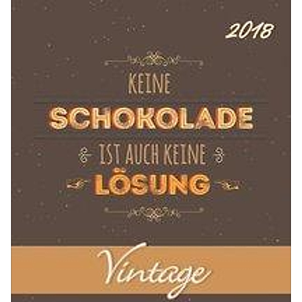 Vintage 2018 - Postkartenkalender