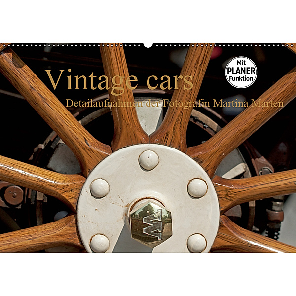 Vintage cars (Wandkalender 2019 DIN A2 quer), Martina Marten