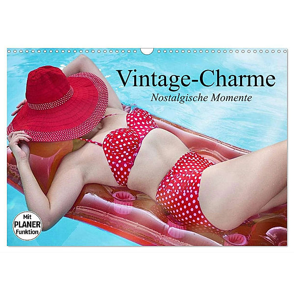 Vintage-Charme. Nostalgische Momente (Wandkalender 2025 DIN A3 quer), CALVENDO Monatskalender, Calvendo, Elisabeth Stanzer