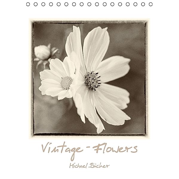 Vintage - Flowers (Tischkalender 2014 DIN A5 hoch), Michael Bücker