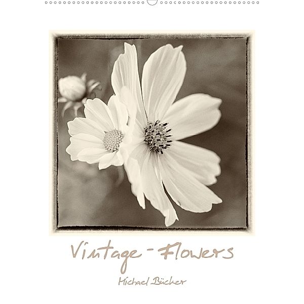 Vintage - Flowers (Wandkalender 2014 DIN A3 hoch), Michael Bücker