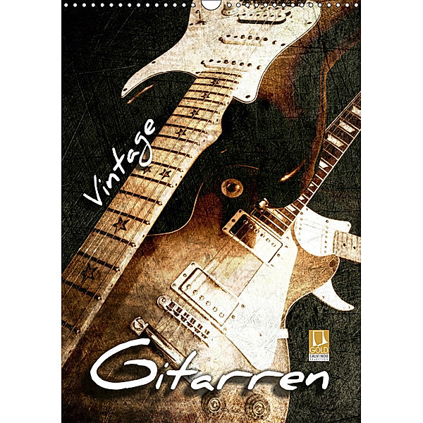 Vintage Gitarren (Wandkalender 2019 DIN A3 hoch), Renate Bleicher