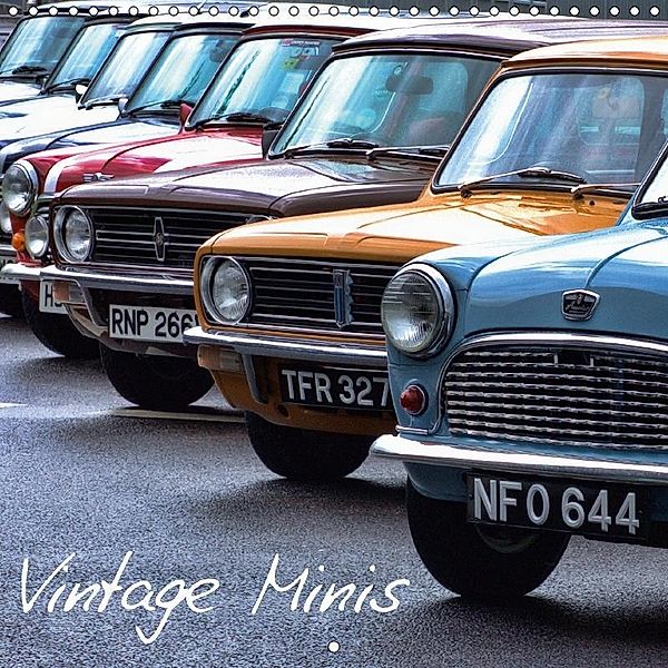 Vintage Minis (Wall Calendar 2017 300 × 300 mm Square), Lucy Antony/Loose Images