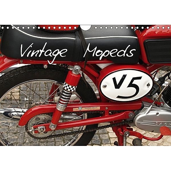 Vintage Mopeds (Wall Calendar 2018 DIN A4 Landscape), Atlantismedia