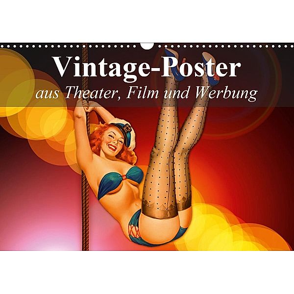 Vintage-Poster aus Theater, Film und Werbung (Wandkalender 2020 DIN A3 quer), Elisabeth Stanzer